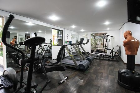 Área comum - Academia de apartamento para alugar com 1 quarto, 37m² em Recanto Paraíso, São Paulo
