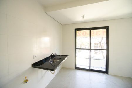 Cozinha de apartamento à venda com 2 quartos, 48m² em Cidade Mãe do Céu, São Paulo