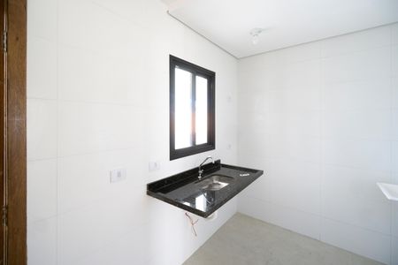 Cozinha de apartamento à venda com 2 quartos, 38m² em Cidade Mãe do Céu, São Paulo