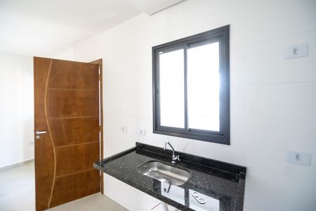 Cozinha de apartamento à venda com 2 quartos, 38m² em Cidade Mãe do Céu, São Paulo