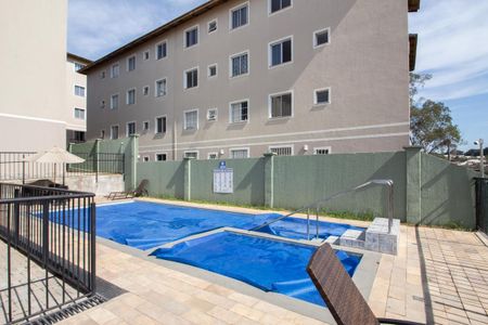 Área comum - Piscina de apartamento para alugar com 2 quartos, 55m² em Nacional, Contagem