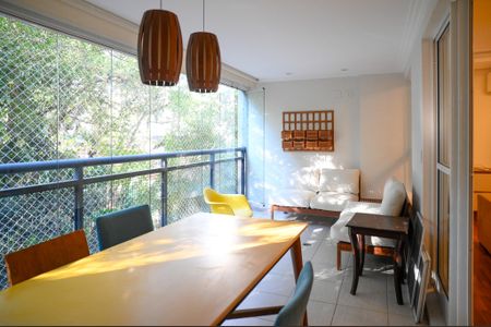 Varanda de apartamento para alugar com 3 quartos, 133m² em Bosque da Saúde, São Paulo