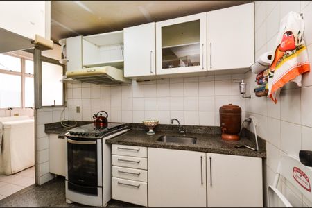 Cozinha de apartamento à venda com 2 quartos, 175m² em Funcionários, Belo Horizonte