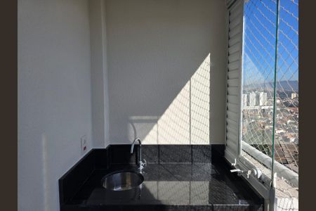 Varanda da Sala de apartamento para alugar com 2 quartos, 57m² em Jardim Flor da Montanha, Guarulhos