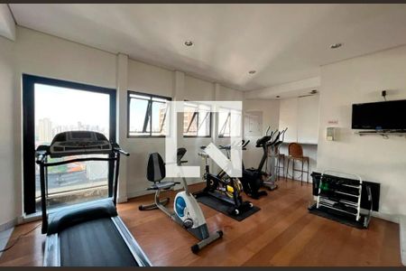 Área comum - Academia de apartamento para alugar com 1 quarto, 47m² em Itaim Bibi, São Paulo