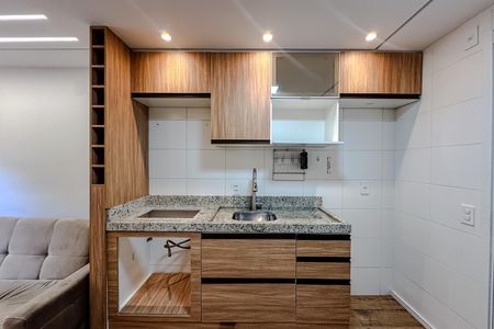 Apartamento à venda com 27m², 1 quarto e sem vagaCozinha e Área de Serviço