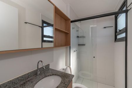 Banheiro da Suíte de apartamento para alugar com 2 quartos, 43m² em Jardim do Bosque, Hortolândia