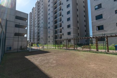 Área comum - Campo de apartamento para alugar com 2 quartos, 43m² em Jardim do Bosque, Hortolândia
