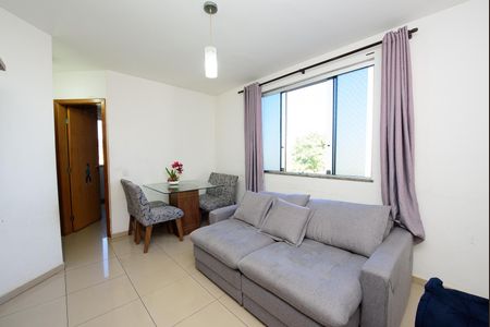 Sala de apartamento à venda com 2 quartos, 48m² em Diamante, Belo Horizonte