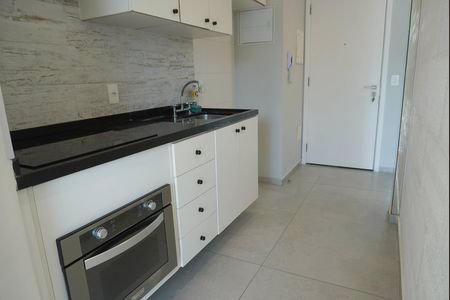 Apartamento à venda com 60m², 1 quarto e 2 vagasDetalhe da cozinha