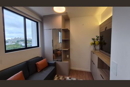 Apartamento para alugar com 31m², 1 quarto e sem vaga