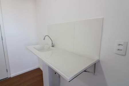 pia cozinha de apartamento para alugar com 2 quartos, 29m² em Jardim Danfer, São Paulo