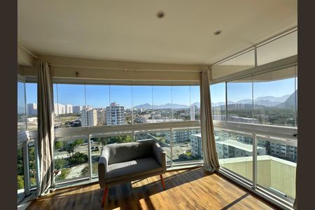 Varanda de apartamento para alugar com 2 quartos, 69m² em Recreio dos Bandeirantes, Rio de Janeiro