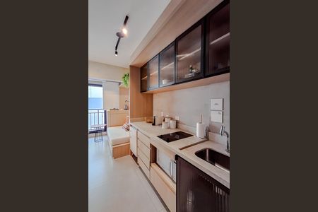 Studio para alugar com 22m², 1 quarto e sem vaga Studio para alugar com 22m², 1 quarto e sem vagaCozinha