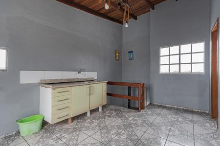 Cozinha e Área de Serviço de casa para alugar com 3 quartos, 65m² em Passo das Pedras, Porto Alegre