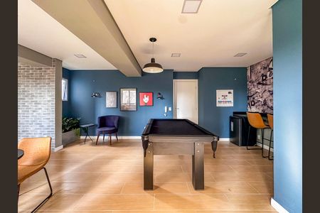 Apartamento para alugar com 37m², 1 quarto e sem vaga Apartamento para alugar com 37m², 1 quarto e sem vagaSalão de jogos