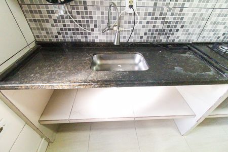 Apartamento para alugar com 44m², 2 quartos e 1 vaga Apartamento para alugar com 44m², 2 quartos e 1 vagaCozinha e Área de Serviço