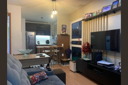 Sala de apartamento para alugar com 1 quarto, 54m² em Santos Dumont, São Leopoldo