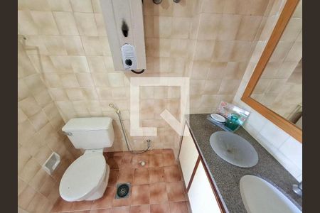 Banheiro de apartamento para alugar com 3 quartos, 120m² em Botafogo, Rio de Janeiro