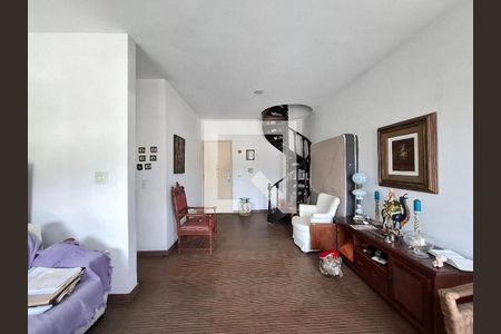 Sala de apartamento para alugar com 3 quartos, 120m² em Botafogo, Rio de Janeiro