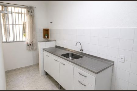 Cozinha de apartamento à venda com 2 quartos, 44m² em Campo Grande, Rio de Janeiro