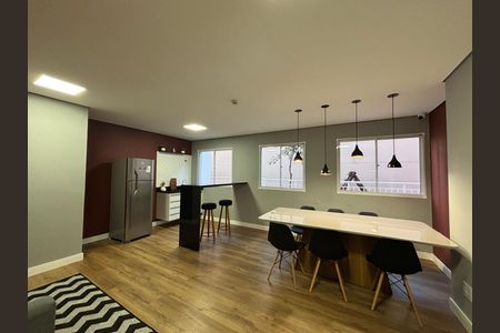 Apartamento para alugar com 39m², 1 quarto e sem vaga Apartamento para alugar com 39m², 1 quarto e sem vagaÁrea comum - Salão de festas