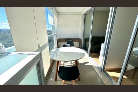 Varanda da Sala de apartamento para alugar com 1 quarto, 39m² em Macedo, Guarulhos