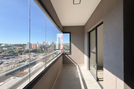 Varanda da Sala de apartamento à venda com 2 quartos, 65m² em Vila Sao Sebastiao, Valinhos