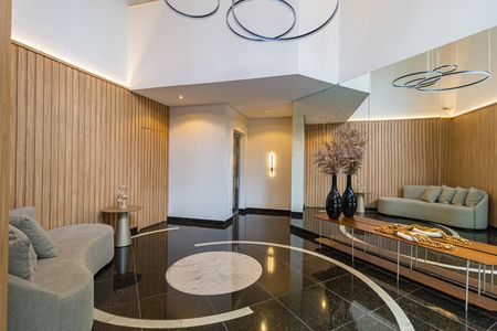 Apartamento à venda com 131m², 3 quartos e 3 vagas Apartamento à venda com 131m², 3 quartos e 3 vagasHall social