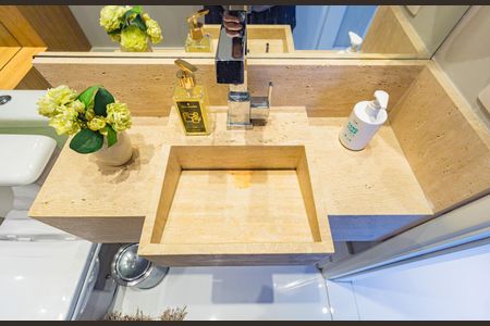 Apartamento à venda com 131m², 3 quartos e 3 vagas Apartamento à venda com 131m², 3 quartos e 3 vagasDetalhe - Lavabo