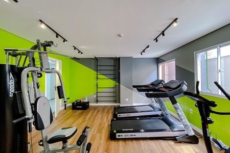 Apartamento para alugar com 39m², 2 quartos e sem vaga Apartamento para alugar com 39m², 2 quartos e sem vagaÁrea comum - Academia
