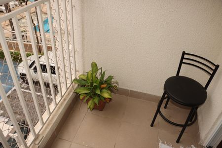 Varanda da sala de apartamento à venda com 2 quartos, 50m² em Vila Ema, São Paulo