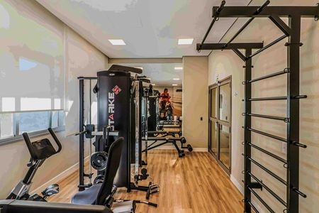 Área comum - Academia de apartamento para alugar com 1 quarto, 28m² em Butantã, São Paulo