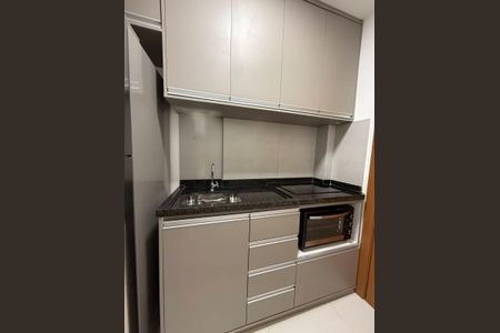Cozinha de kitnet/studio para alugar com 1 quarto, 29m² em Itapuã, Salvador