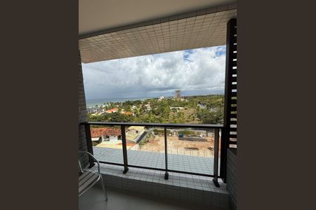 Vista da varanda de kitnet/studio para alugar com 1 quarto, 29m² em Itapuã, Salvador