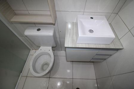 Banheiro de apartamento para alugar com 1 quarto, 36m² em Sítio do Morro, São Paulo