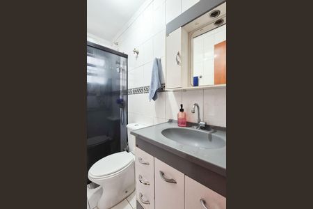 Banheiro Social de apartamento à venda com 2 quartos, 69m² em Vila Aurora, São Bernardo do Campo