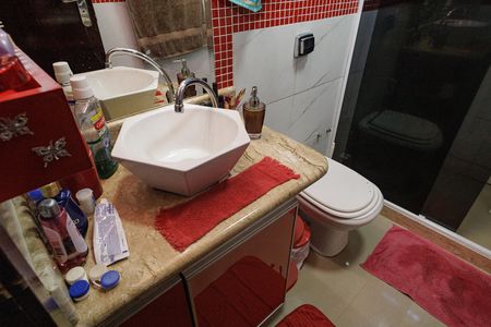 Banheiro da Suíte de casa à venda com 3 quartos, 180m² em Campo Grande, Rio de Janeiro