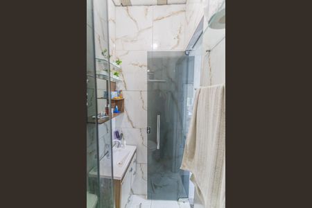 Banheiro da Suíte de casa à venda com 2 quartos, 120m² em Taquaril, Belo Horizonte