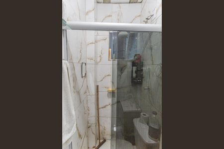 Banheiro da Suíte de casa à venda com 2 quartos, 120m² em Taquaril, Belo Horizonte