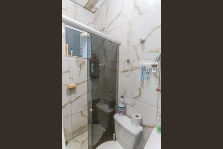 Banheiro da Suíte de casa à venda com 2 quartos, 120m² em Taquaril, Belo Horizonte
