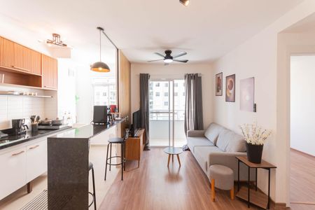 Sala de apartamento para alugar com 2 quartos, 55m² em Santo Cristo, Rio de Janeiro