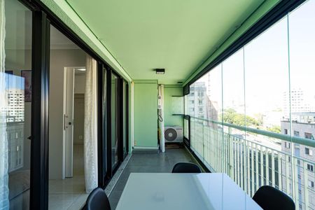Apartamento para alugar com 51m², 1 quarto e 1 vaga Apartamento para alugar com 51m², 1 quarto e 1 vagaVaranda