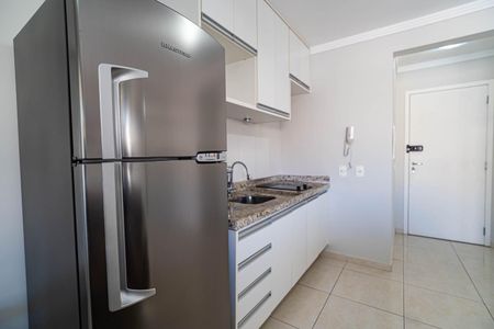 Cozinha de apartamento para alugar com 1 quarto, 51m² em Bela Vista, São Paulo