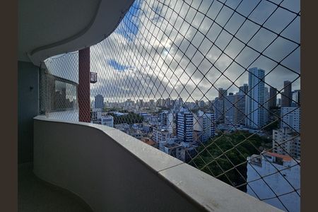 varanda  de apartamento para alugar com 3 quartos, 95m² em Pituba, Salvador