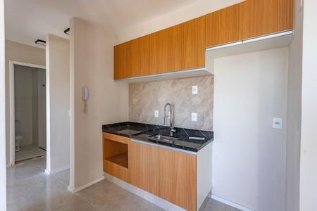 Cozinha  de apartamento para alugar com 2 quartos, 37m² em Americanópolis, São Paulo