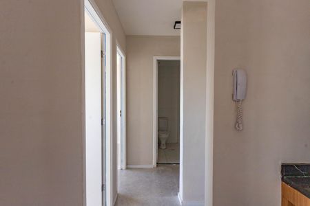 Corredor  de apartamento para alugar com 2 quartos, 37m² em Americanópolis, São Paulo