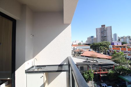 Studio para alugar com 28m², 1 quarto e sem vagaVaranda