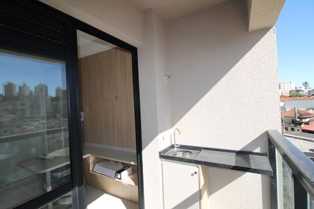 Studio para alugar com 28m², 1 quarto e sem vagaVaranda