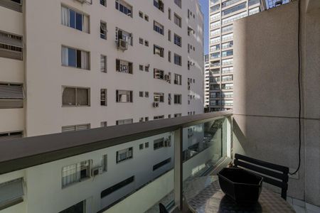 Sacada de apartamento para alugar com 1 quarto, 50m² em Indianópolis, São Paulo
